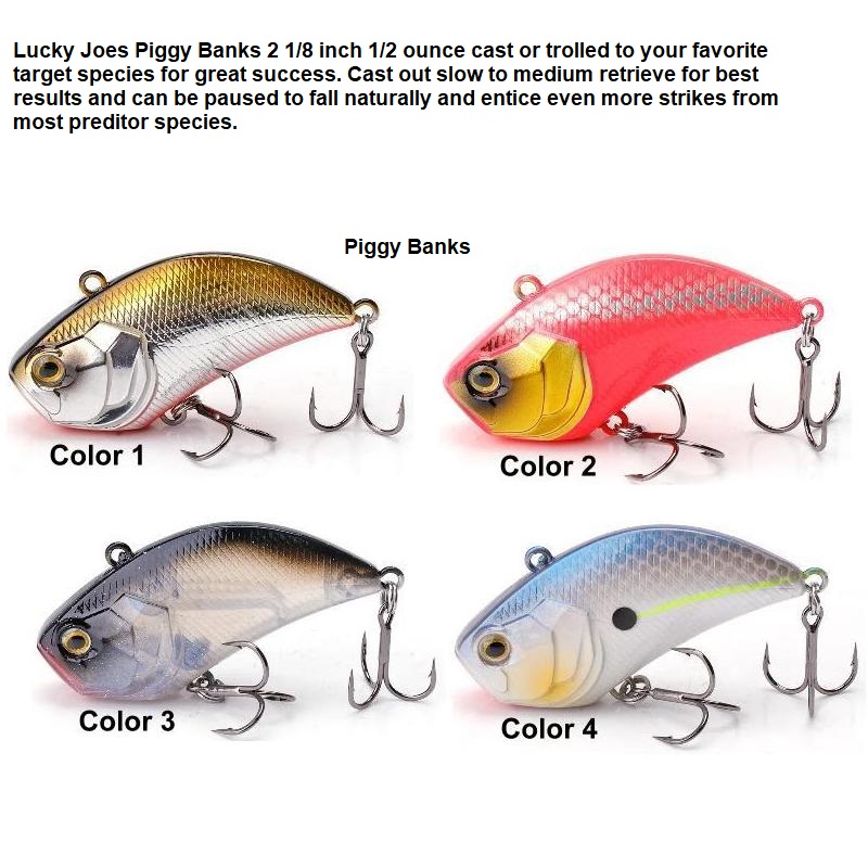 Lucky Joes Piggy Banks Crank bait