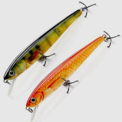 Lucky Joes 4 inch minnow jerkbait with rattles