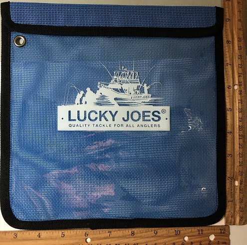 Lucky Joes single pocket 9x9 lure bag